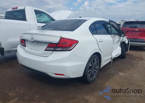 2013 Honda Civic Ex из США, поврежденный, VIN 19XFB2F89DE091151